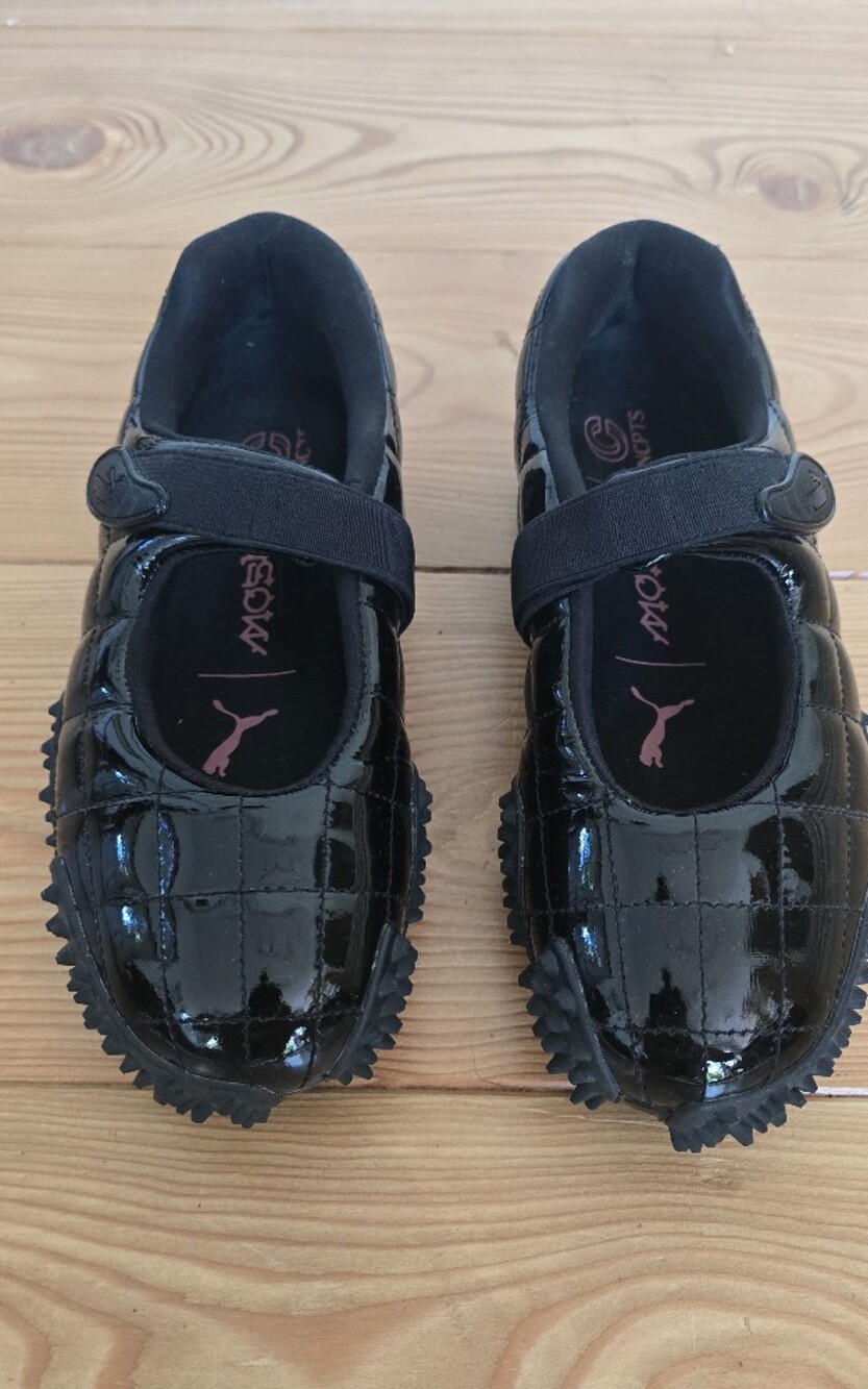 Puma x CNCPTS Mostro Fey Black Patent Mary Jane Shoes
